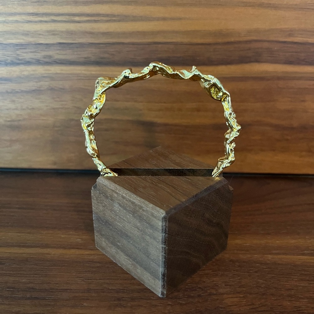 Amber Sceats 24K Gold Plated Emery Cuff Bracelet